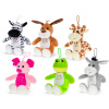 Mikro trading Zvířátko plyšové - 15 cm - sedící - 6 druhů