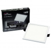 Zápustné svietidlo Tope Split, 16W, 4000°K, LED, biele