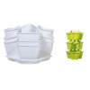 PlasticFuture Květináč na bylinky COUBI HERBAL 29,5 cm grafitový