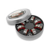 ABEC 9 RS CHROME LOŽISKA NILS EXTREME (8 KS BOX)