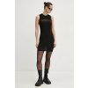 Šaty Diesel M-SLENDER DRESS čierna farba, mini, priliehavá, A17688.0CPAS L