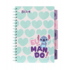 Coolpack Zápisník špirálový B5 so záložkami Stitch Pastel