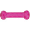 Hračka pes Kosť TPR POP STICK 15cm ružová Zolux