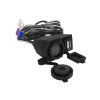 NABÍJAČKA MOTO NAPÁJACÍ ZDROJ 12V USB 2.1A VYPÍNAČ