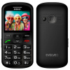 EVOLVEO EasyPhone XS, mobilní telefon pro seniory, černý