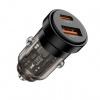 Tech-Protect CC03 autonabíjačka USB / USB-C 45W PD QC, čierna