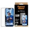 Tvrdené sklo UWF s aplikátorom pre iPhone 17/16 Pro, Čierna, PanzerGlass PG30687