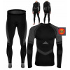 Termoaktívna bezšvová elastická spodná bielizeň komplet Heat Sport XL / XXL