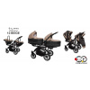 Baby Active Twinni Premium : Autosedačka (vajíčko) - Bez autosedačky, Farba - Béžová