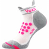 Ponožky unisex športové Voxx Sprinter - biele-ružové, 39-42