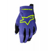 Rukavice RADAR YOUTH, ALPINESTARS, dětské (fialová/žlutá fluo) 2026 3XS