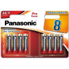 PANASONIC Alkalické baterie Pro Power LR6PPG/8BW AA 1,5V (Blistr 8ks) 4009,00