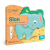 Albi Kúzelné čítanie Minikniha s výsekom Slon