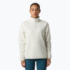 Dámska fleecová mikina The North Face Glacier Fleece 1/4 Zip white dune