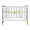 Quax detská postieľka Loft 120x60 cm biela