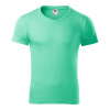 MALFINI SLIM FIT V-NECK 146 / Pánske tričko s výstrihom 