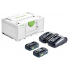 FESTOOL 577109 Energetická súprava SYS 18V 2x4,0/TCL 6 DUO