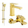 Mexen Uno DQ62 vaňový set, zlatý - 71403DQ62-50