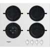 Whirlpool AKT 625/WH Čierna, Biela Vstavaný 60 cm Plynový 4 zone(s) (AKT 625/WH)