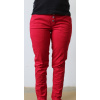 Goleto Dámske plátenné nohavice | Červená