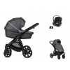 NOORDI Fjordi Leather + Cybex Aton B2 i-Size 818 graphite 2023