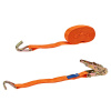KesTek Upínací popruh s račňou a hákom dvojdielny 5 m x 27 mm / 1,5 T