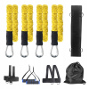 Žltý štýl 11 ks. Syndróm zachovania crossfit set o (Yellow Style 11 ks Crossfit Resistance Band Set o)
