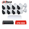 DAHUA IP 8 KAMEROVÝ SET 2MPX BULLET 2TB