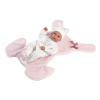 Llorens 63598 NEW BORN dievčatko - realistická bábika bábätko s celovinylovým telom - 35cm