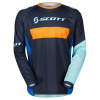 SCOTT jersey 350 RACE JUNIOR EVO - 2021, blue/orange, XXS