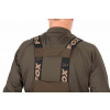 Fox Nohavice Khaki Sherpa Tec Salopettes veľ.L