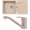 Set Alveus (dřez Niro 130 Beige 55 + baterie Nina Beige 55) SETA25387