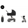 Cybex Platinum CYBEX Priam Set + Platinum Footmuff sepia black 2025 rose gold