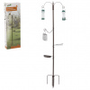 KRMÍTKO PRE VTÁKY H 190 CM (+KOTVY) OCEĽOVÉ *5047