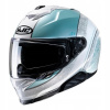 PRILBA HJC I71 SERA WHITE/BLUE M