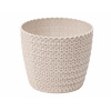 Nohel Garden Obal na črepník MAGNOLIA JERSEY plastový d22x19cm