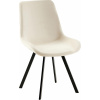 CP Design-Shop Jedálenská stolička Lewes - zamat - Krémová