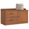 vidaXL Lavica do predsiene SANDNES 87x40x50 cm borovicový masív 4010463