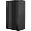 Lanberg WF01-6422-10B racková skriňa 22U Nástenný rack čierna