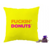 Levanduľový vankúš Fuckin' donuts