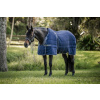 Deka stájová Rambo Optimo, 200 g, navy/thunderstorm grey & silver Délka zad: 125 cm