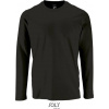 SOL´S IMPERIAL LSL / Pánske tričko s dlhým rukávom - deep black XXXL