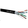 Instalační kabel Solarix STP, Cat6A, drát, PE, cívka 500m SXKD-6A-STP-PE 26000040