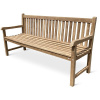TEXIM Lavica záhradná ROMA, teak 180 cm