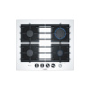 Bosch Serie 6 Gas cooktop PPP6A2M90 4 fields white color Biela Vstavaný 60 cm Plynový 4 zone(s) (PPP6A2M90)