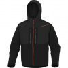 HORTEN2 pracovná softshell bunda - Čierna-Oranžová, L