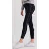 ALPHA INDUSTRIES Dámske legíny AI Stripe - čierne (106057/03)