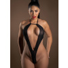 Daring NEMY High Waist Teddy, sexy priehľadné body