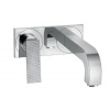 Axor Citterio - Umývadlová batéria pod omietku, chróm/diamantový brus 39171000