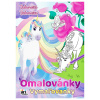 JiriModels Omalovánky A4 Jednorožce
